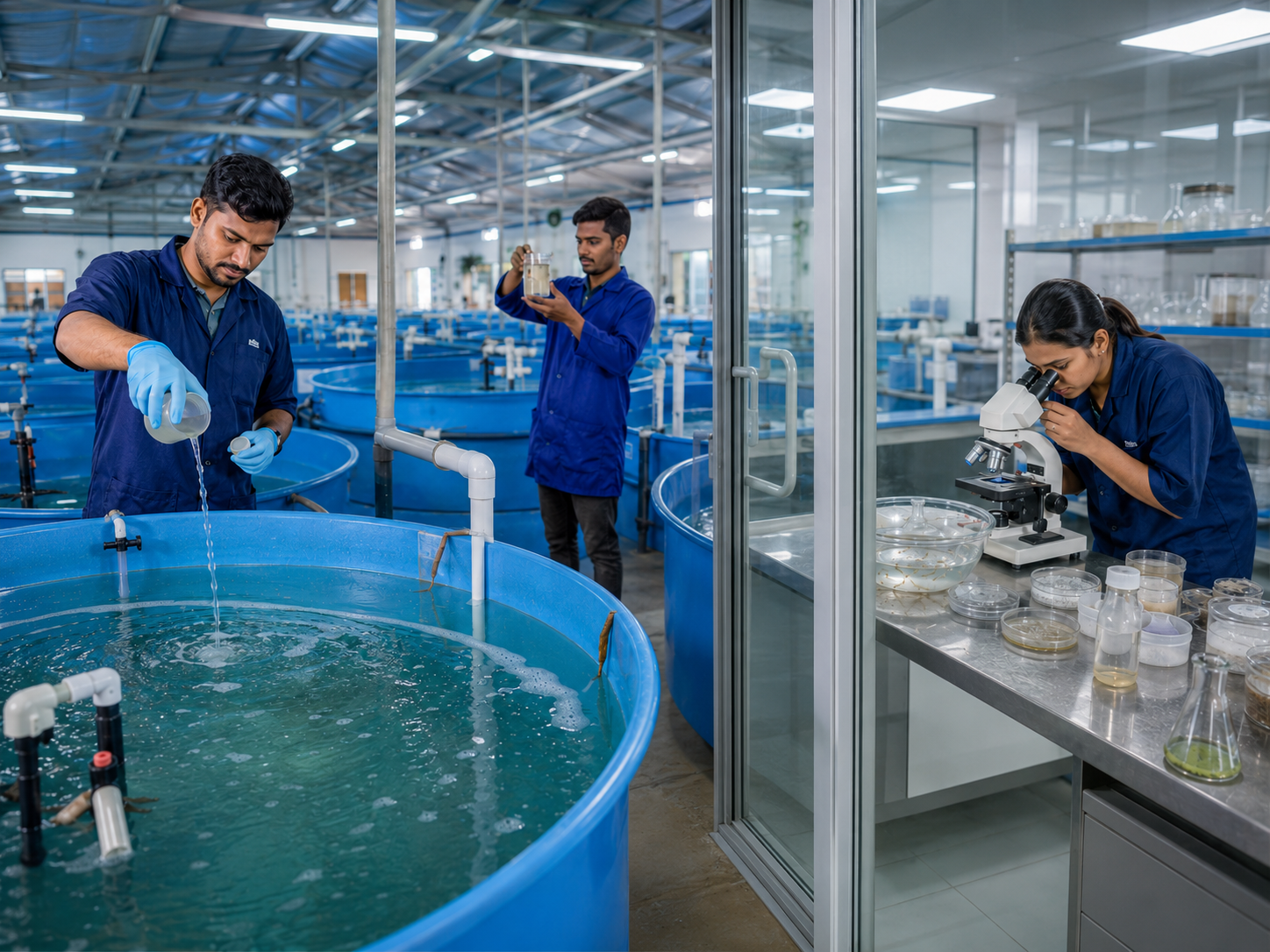 Hatchery Biosecurity: Probiotics, Phages, Prebiotics and Postbiotics